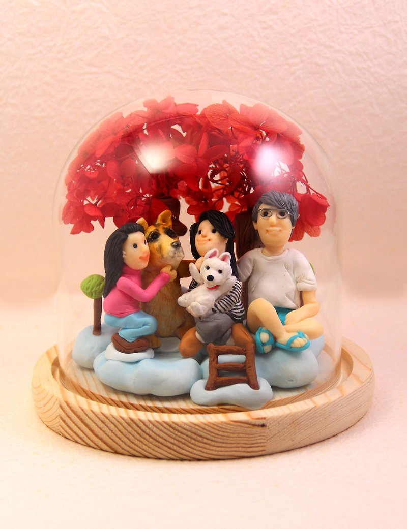 PetWithYou customizes you and your pet to design a unique and warm scene for you - Items for Display - Clay 
