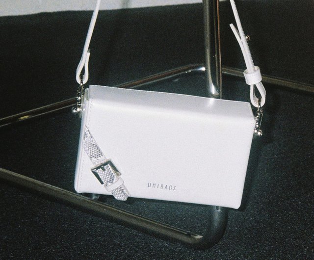 Off white snakeskin discount bag