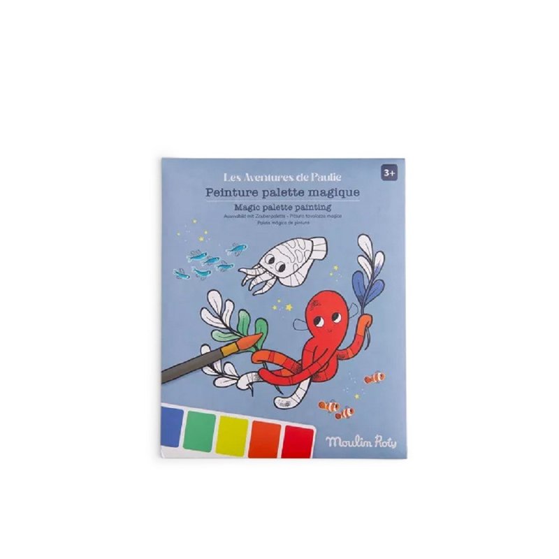 French Moulin Roty Ocean Adventures Magic Palette Picture Set - ของเล่นเด็ก - กระดาษ หลากหลายสี