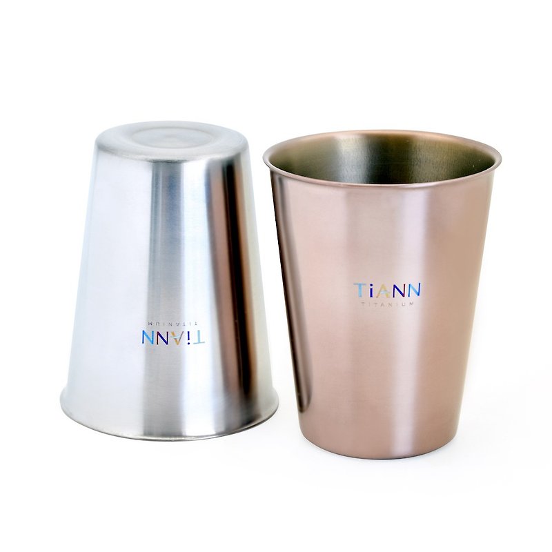 TiCup Titanium Coffee Cup (Multicoloured) - Mugs - Other Metals Multicolor