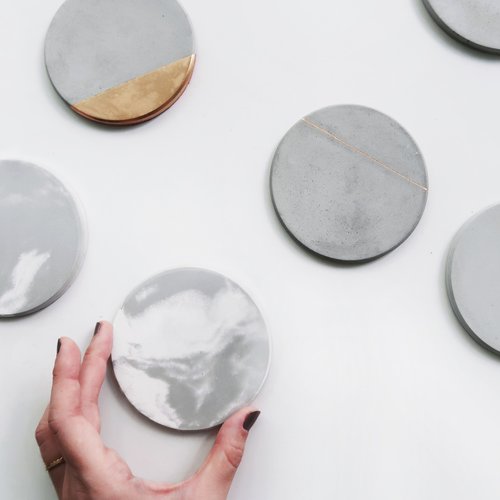 SOLAR SYSTEM Absorbent Coasters / Trinket dishs set - Pick any 4 Pcs.
