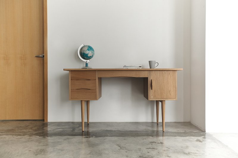紳士の机/机 - 机・テーブル - 木製 ブラウン