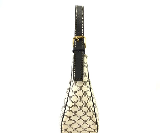 日本直送 名牌中古包 】CELINE セリーヌ マカダム PVC レザー