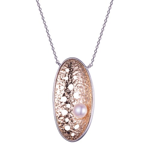 SOIRÉE BY N.Y. 蒔華芮設計師輕珠寶 燦金絢爛珍珠項鍊