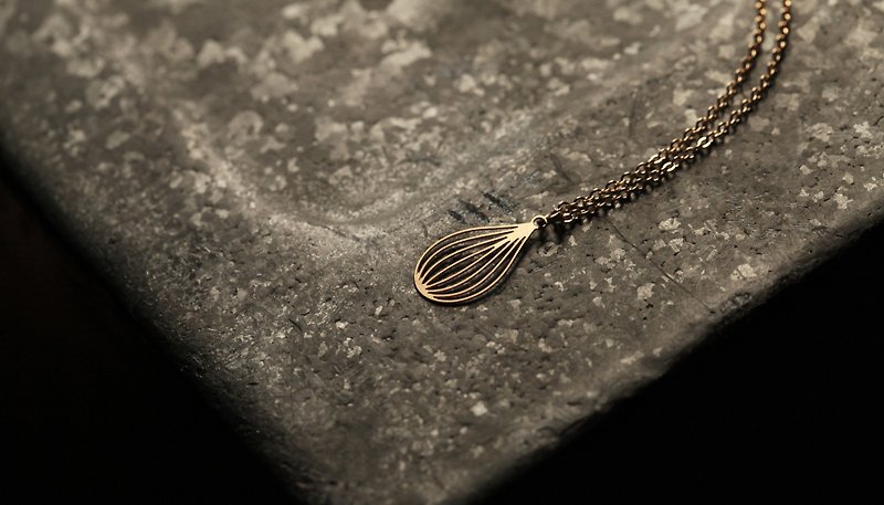 金種子項鍊 Seed Pendant (Gold) - 項鍊 - 其他金屬 金色