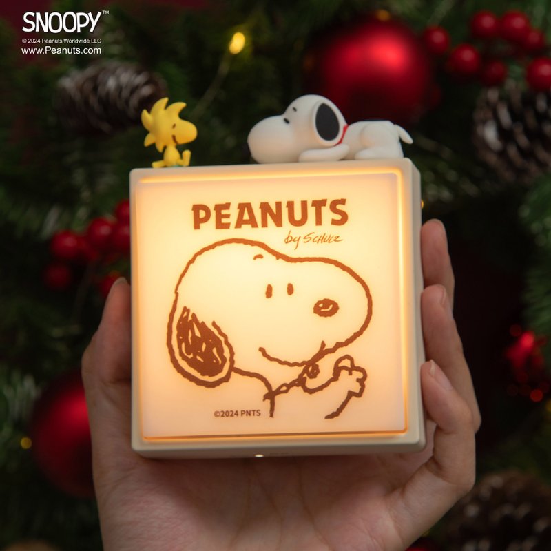 【In Stock】Snoopy Series Figurine Light Switch Light (Warms Every Corner) - Lighting - Other Materials White