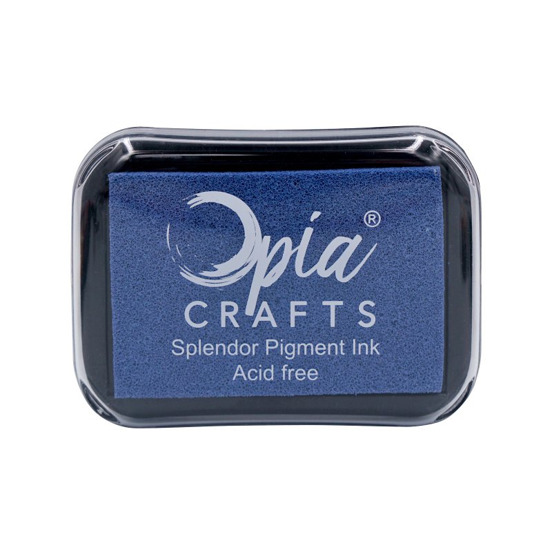 OPIA quick-drying oil-based stamp pad. Light blue - Stamps & Stamp Pads - Pigment Blue