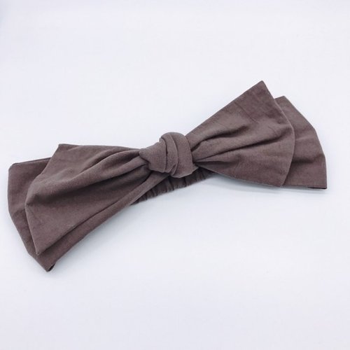 Manor coffee wide version elastic straps hair band with handmade hair band limited hair band