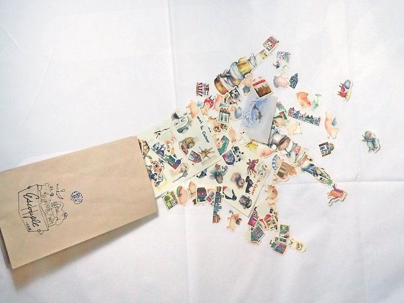 Good Bag - One Couple Stickers - สติกเกอร์ - กระดาษ 