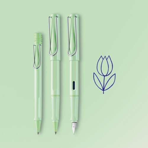 LAMY TAIWAN 官方旗艦館 LAMY 原子筆 / safari 狩獵者系列 - 薄荷綠