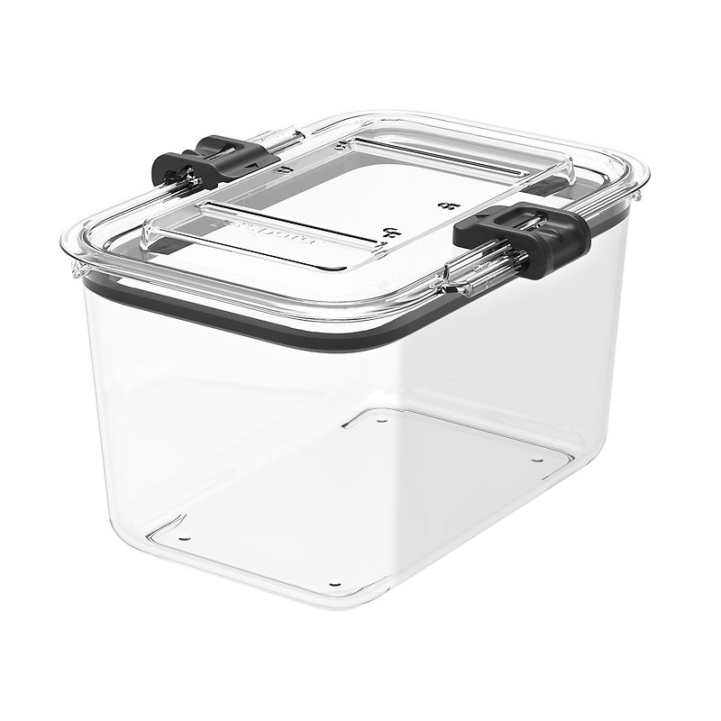 พลาสติก กล่องข้าว สีใส - Latchlok series TRITAN crisper (size 5) - 1.85L