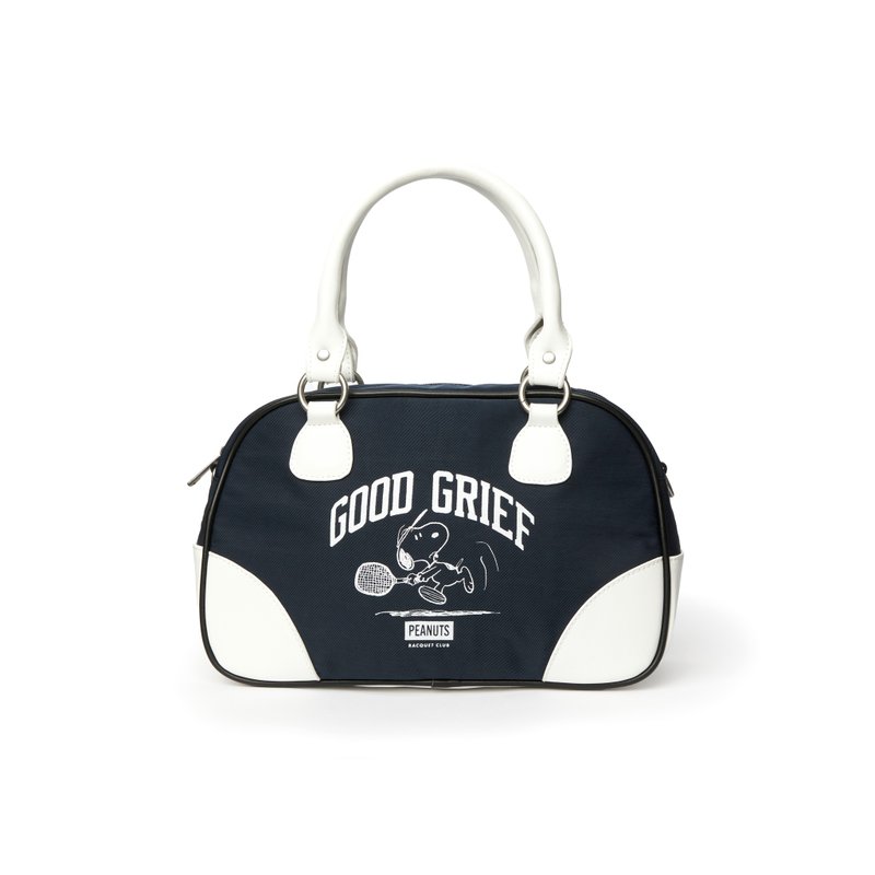 Snoopy Bowling Bag - 史努比保齡球袋 (深藍) - 手提包/手提袋 - 尼龍 藍色