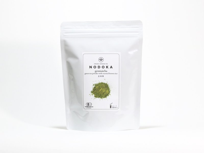 Organic Genmaicha Powder ( 30 Packets ) - Tea - Fresh Ingredients 