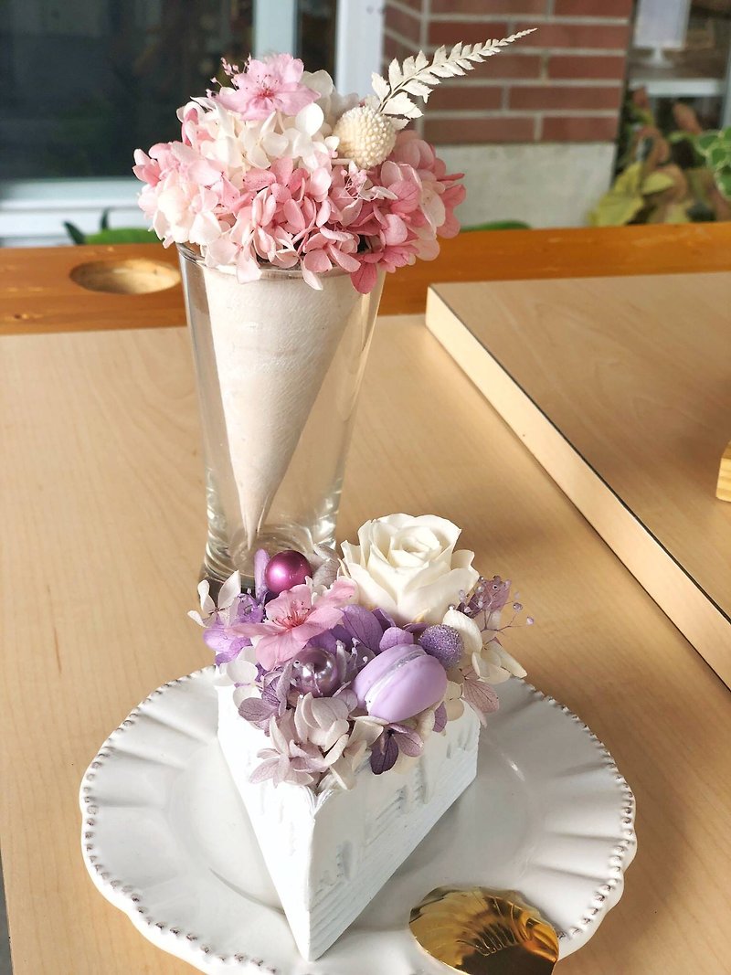 Wbfxhm / Flower Sweet Banquet - Cherry Blossom Vanilla - Dried Flowers & Bouquets - Plants & Flowers Multicolor
