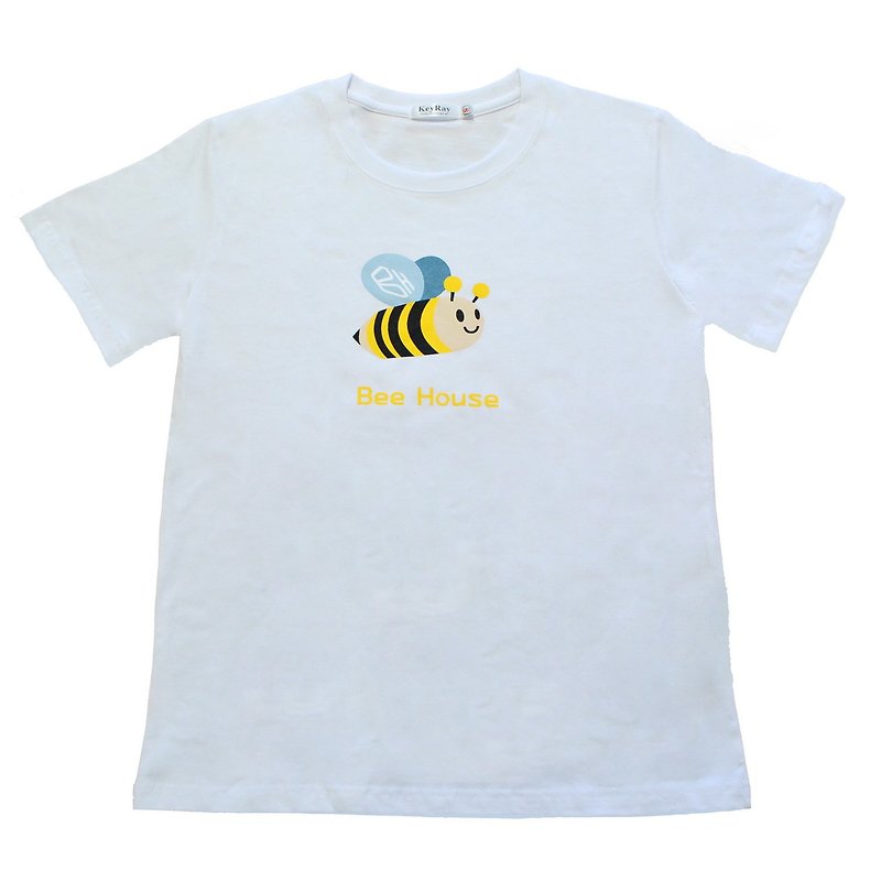 蜂巢 Q BEE T-shirt-成人款 - 中性衛衣/T 恤 - 棉．麻 