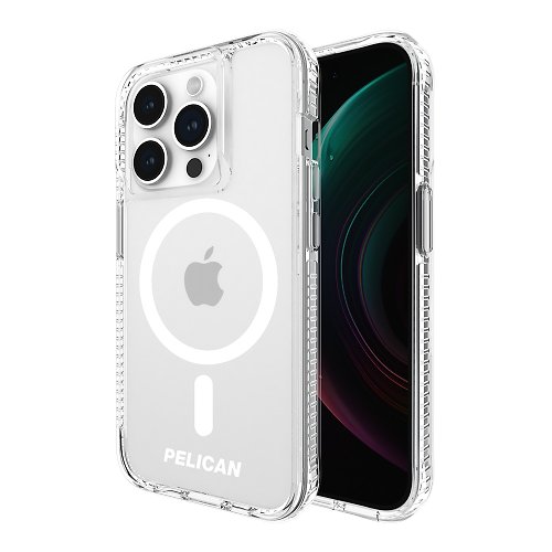 PELICAN 美國Pelican iPhone15系列 防摔抗菌保護殼 保護者 MagSafe - 透