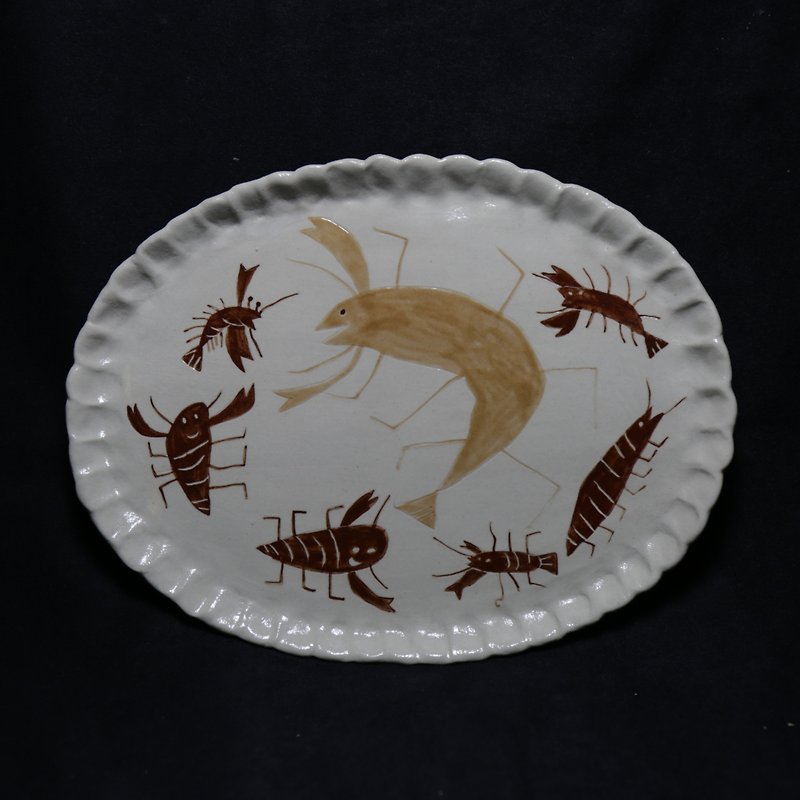 ロブスター小皿 - 皿・プレート - 陶器 