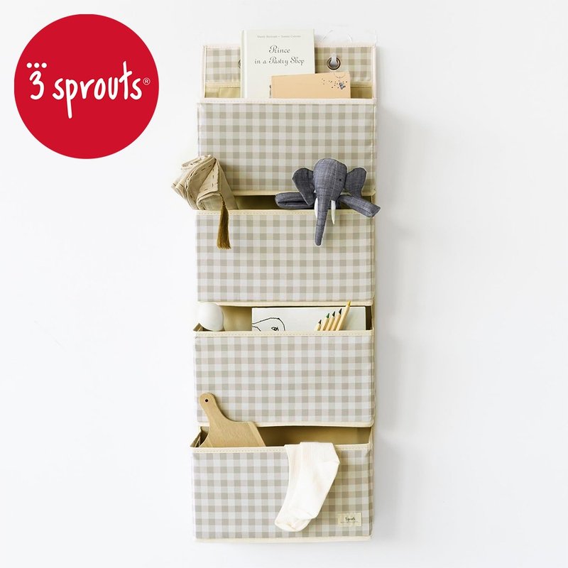 加拿大【3 sprouts】掛式收納袋 ( 多色可選 ) - 兒童家具 - 其他材質 多色