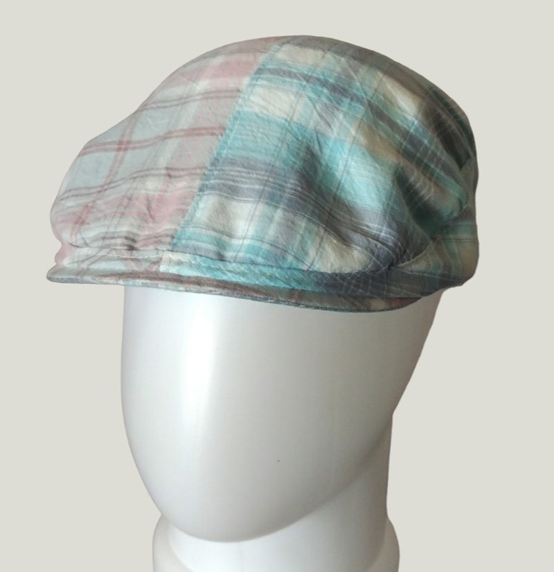 Cloth Custom Cap Hats for Men / Flat Peaked Cap Dad Cap / Peaky Mens Hat Cap - 帽子 - 棉．麻 多色