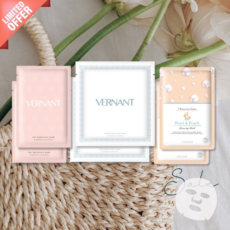 Classic Whitening Mask (Special Offer Set) 6pcs - ที่มาส์กหน้า - วัสดุอื่นๆ 