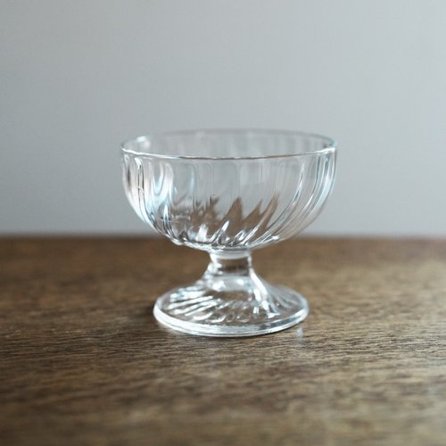 菌物 shroom 法國 1960年 Arcoroc 雪糕杯 / 甜點杯 / 玻璃杯