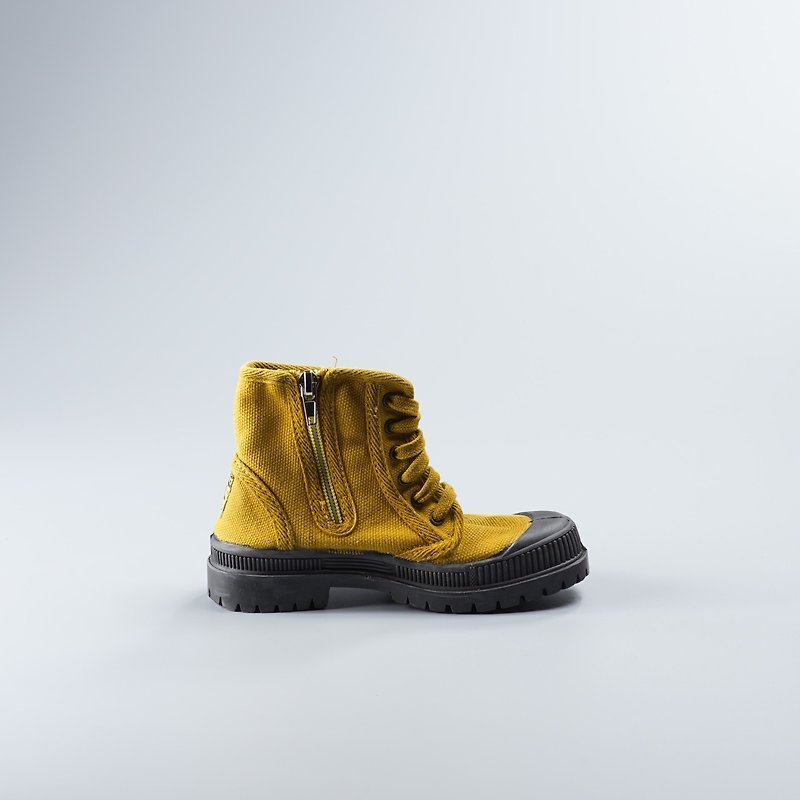 Spanish canvas shoes winter bristles yellow blackheads wash old 880777 children's shoes size - รองเท้าเด็ก - ผ้าฝ้าย/ผ้าลินิน สีเหลือง