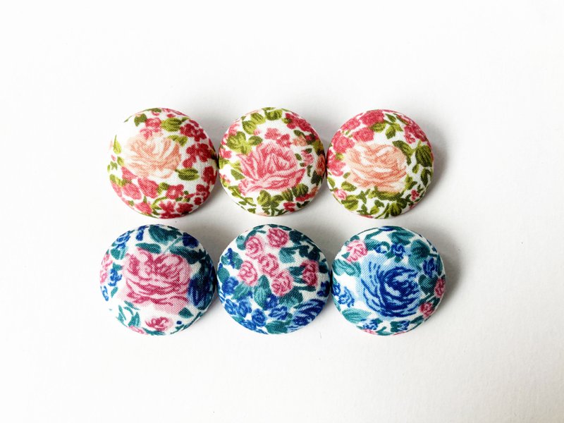 布釦 鈕釦 針織 縫紉 手作材料 莫內花園 DIY材料 - 編織/刺繡/羊毛氈/縫紉 - 棉．麻 多色