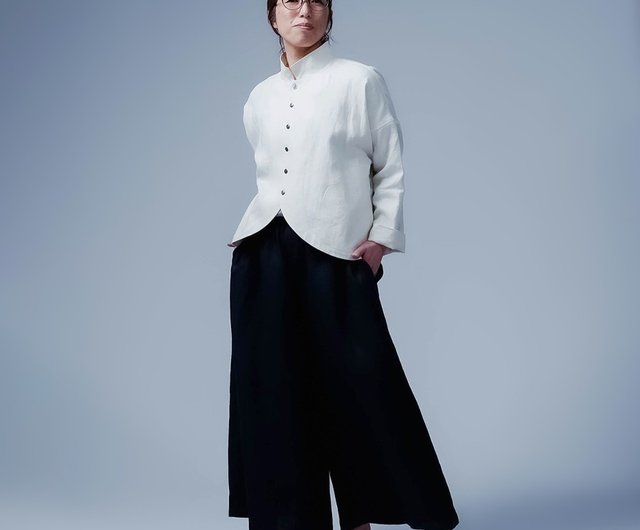 wafu リネンジャケット リネンジャケット】洗練された極上の1着 wafu.リネンテーラード