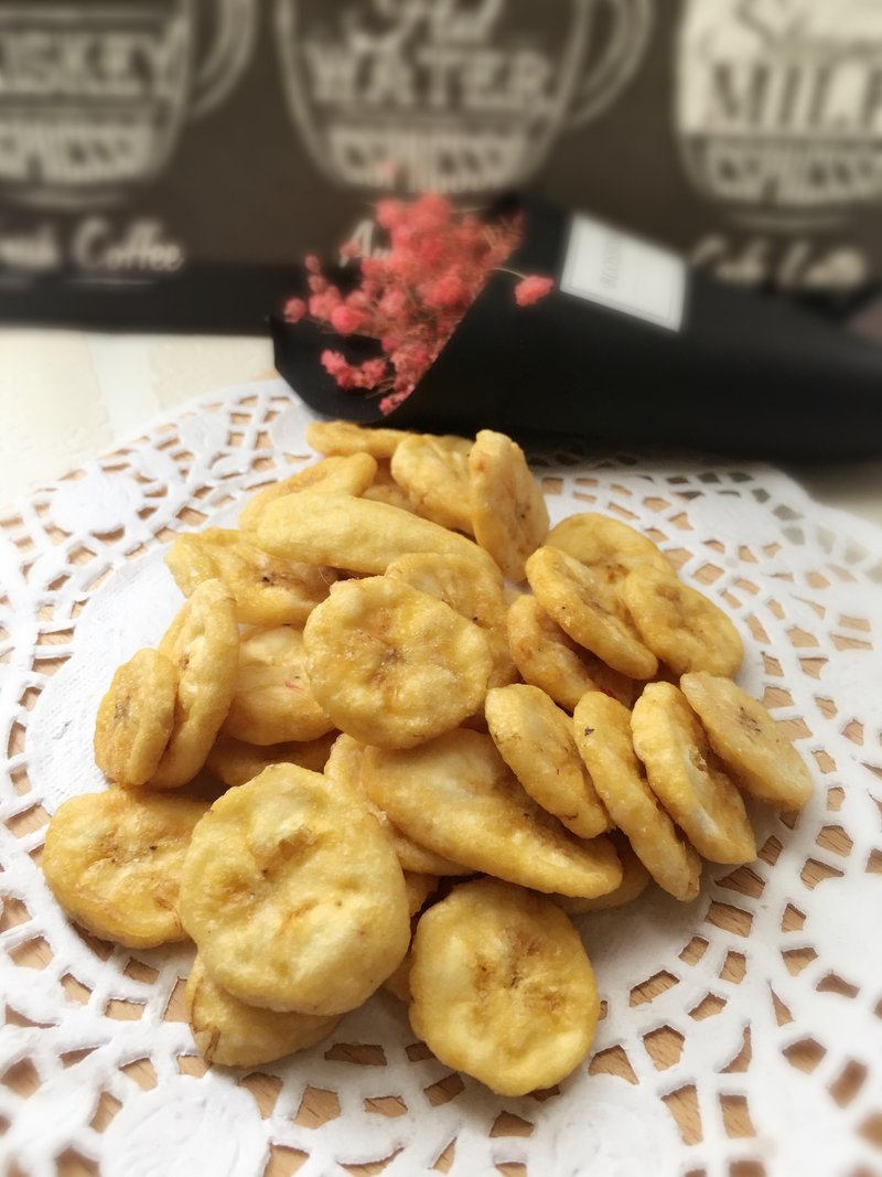 【當好蔬果遇見好神保庇】香蕉脆片100g昇級版 - 水果乾 - 新鮮食材 