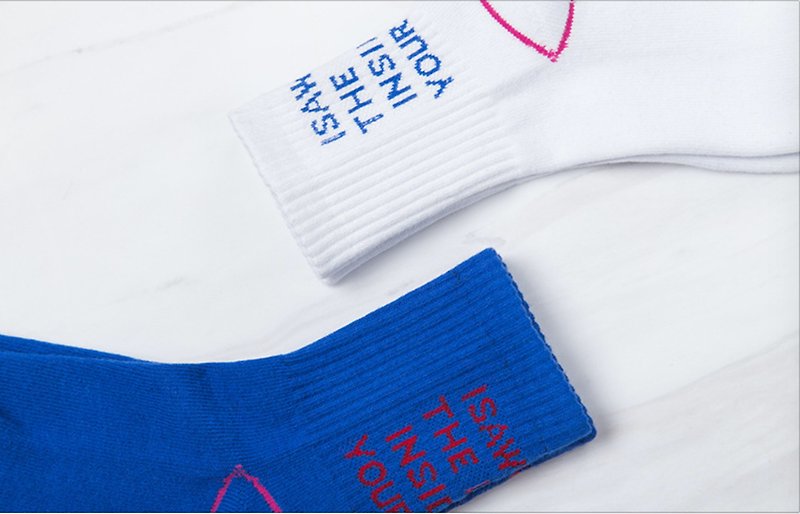 Jacquard movement low stockings - Socks - Cotton & Hemp Multicolor