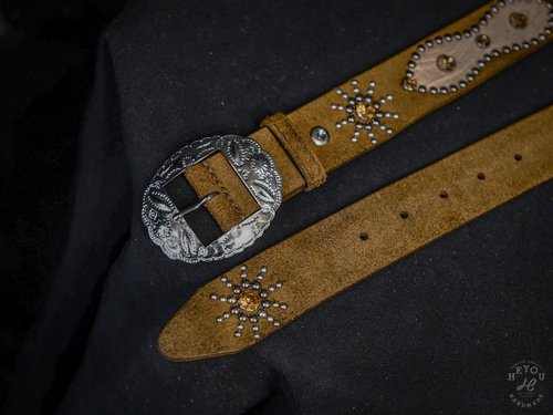 HEYOU Art&Craft Department WesternSpecial Leather Belt 西部風鉚釘皮革腰帶