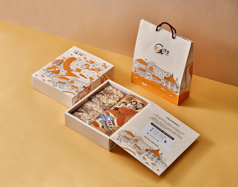 【Jin Sauce】Gift Box with Soy Sauce - Other - Paper Orange