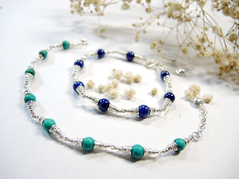 "Still water runs deep. Huaizhu" Oriental Classical Design Bracelet - Bracelets - Gemstone Multicolor