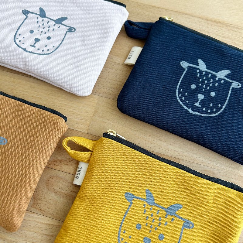 Mr. Fat Sheep Small Wallet 6 Colors - กระเป๋าใส่เหรียญ - ผ้าฝ้าย/ผ้าลินิน หลากหลายสี