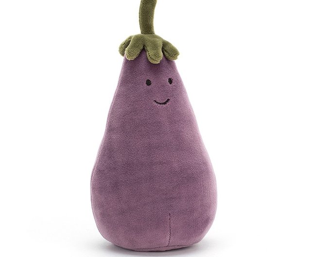 ナス人形　エウシュリー　アナスタシア 快活な野菜茄子約17cm - ショップ Jellycat 人形・フィギュア - Pinkoi
