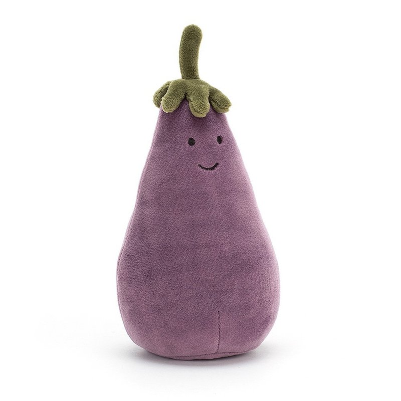 Jellycat Vivacious Vegetable Aubergine 17cm - ตุ๊กตา - เส้นใยสังเคราะห์ สีม่วง