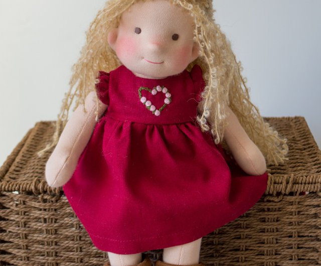 ウォルドルフ人形(女の子30cm) ウォルドルフ人形の女の子 12 インチ (30cm) - 発送準備完了