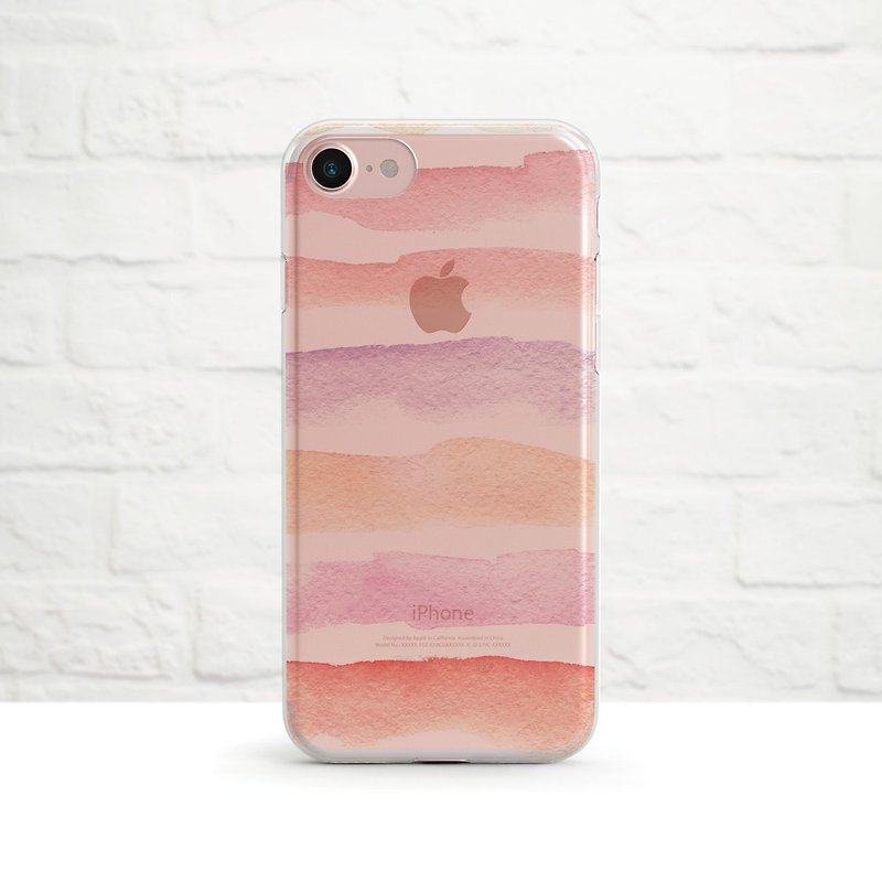 唇色- 防摔透明軟殼-  iPhone 14, 14 至 iPhone SE2, Samsung - 手機殼/手機套 - 矽膠 紅色