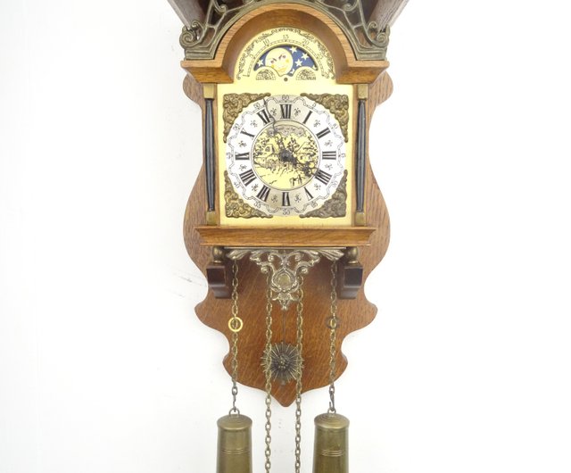 アンティーク ヴィンテージ オランダ製掛け時計 ウォーミンク ウーバ