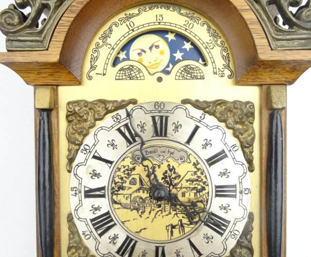 アンティーク ヴィンテージ オランダ製掛け時計 ウォーミンク ウーバ