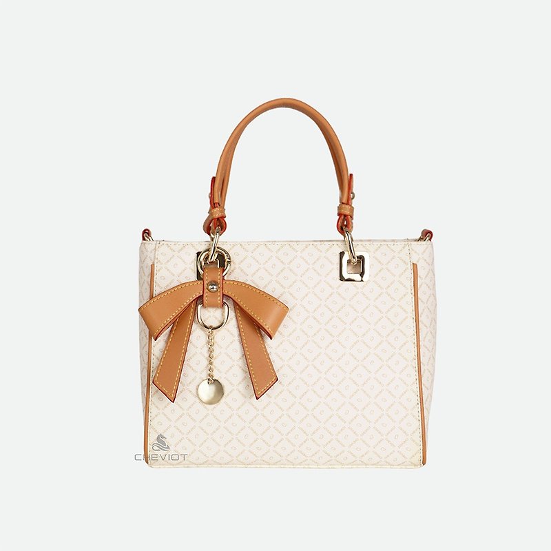 [Fast shipping] [CHEVIOT] Milan series handbag side backpack 19306 - Handbags & Totes - Eco-Friendly Materials White