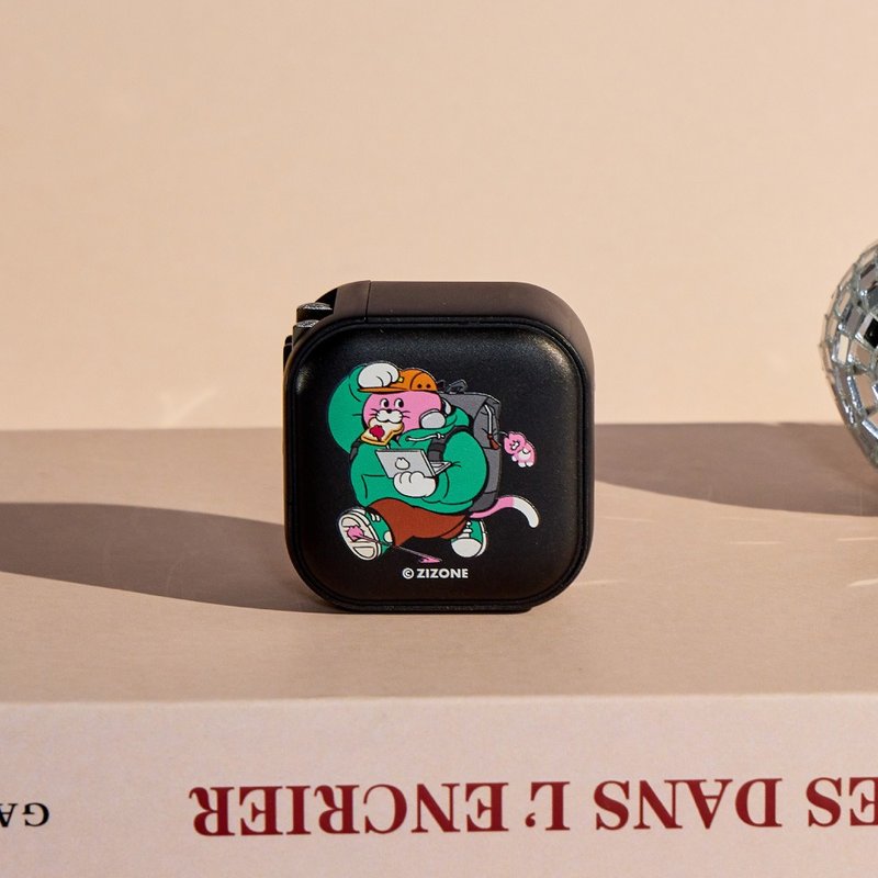 ZIZONE學院穿搭GaN 45W Type-C雙孔充電頭 - 科技小物 - 塑膠 多色