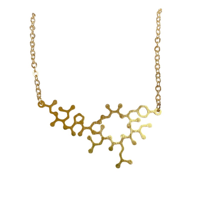 Oxytocin Necklace - Necklaces - Other Metals Gold