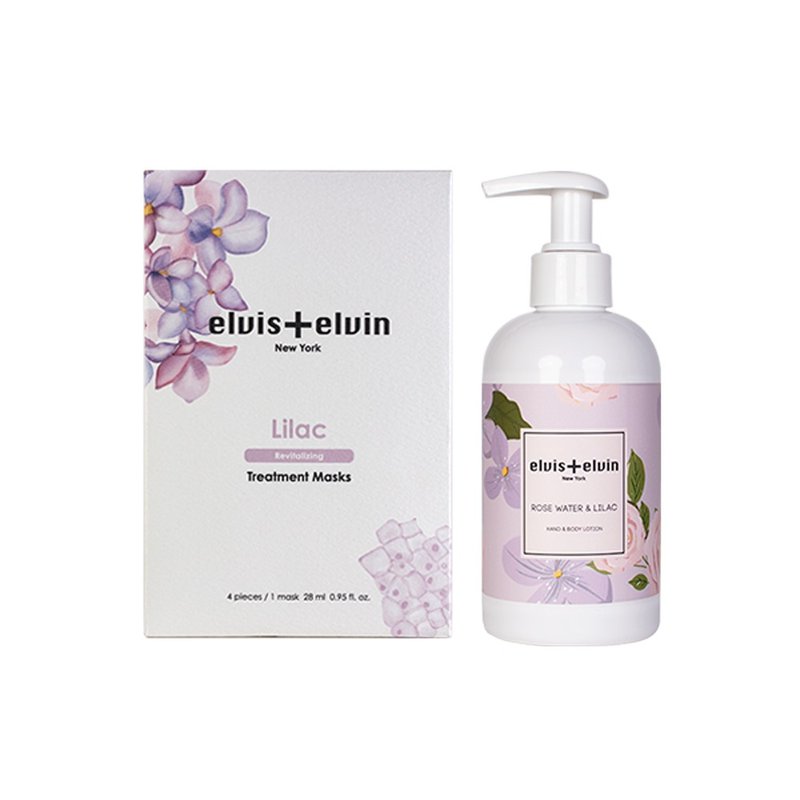 新年免運美國紐約【elvis+elvin】CLOVE植物煥活急救面膜與身體乳 - 面膜/凍膜/泥膜 - 其他材質 紫色