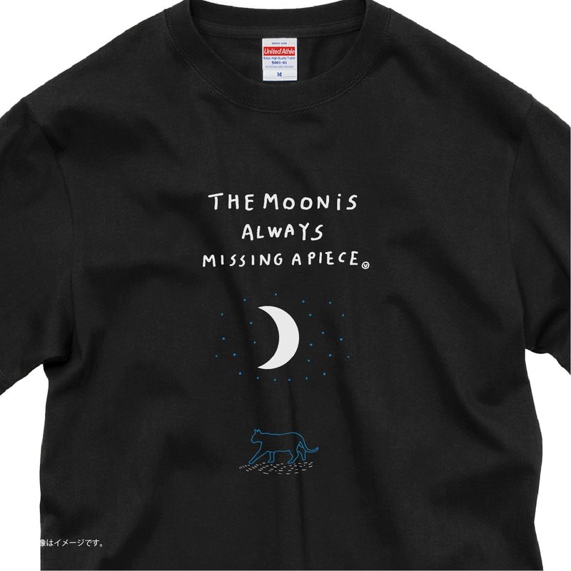 BLUE MEMO...  /コットンTシャツ - 女 T 恤 - 棉．麻 白色
