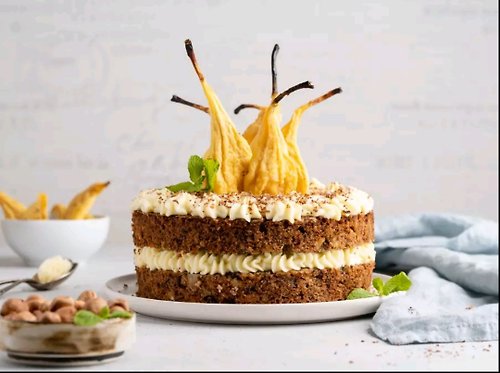 ElenaHMShop Recipe Cake with pear, Digital file, PDF download, Cuisine, Recipes