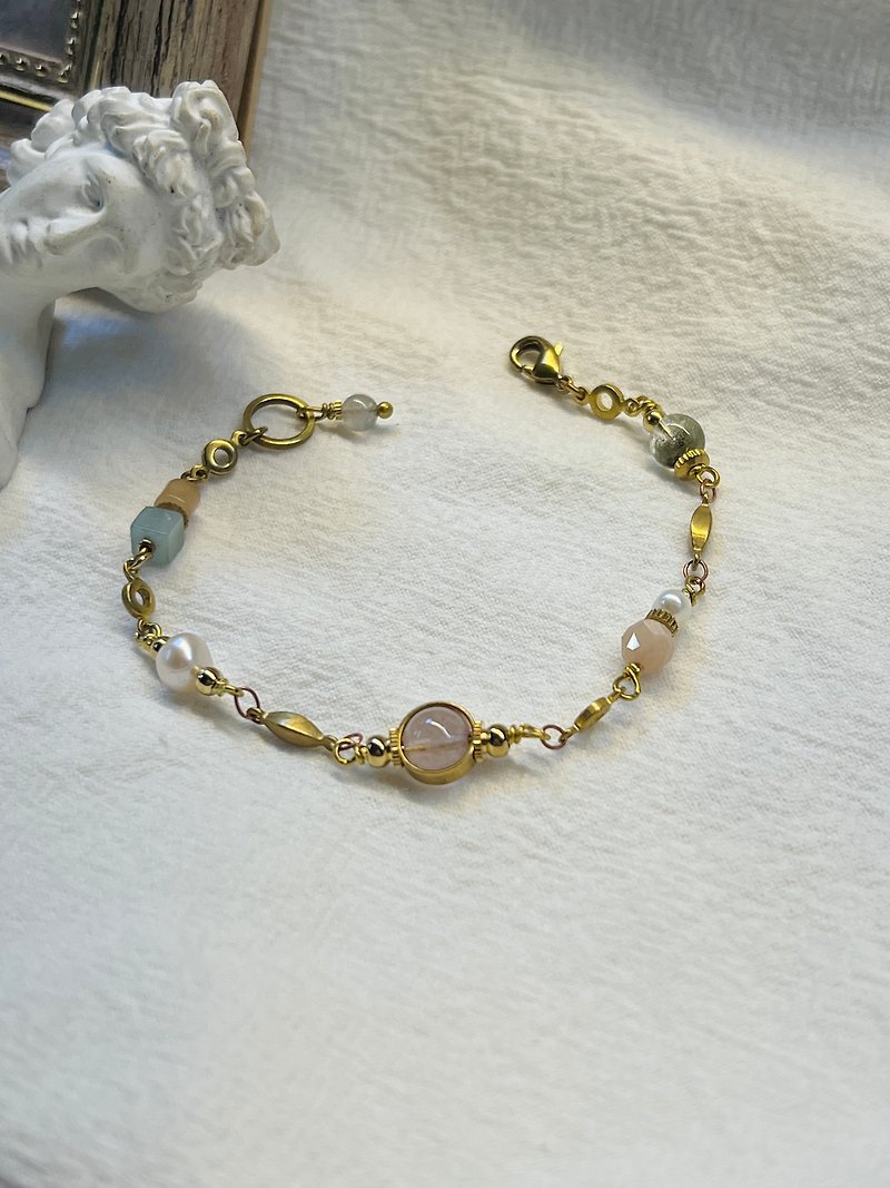 Bronze Stone | - Bracelets - Copper & Brass 