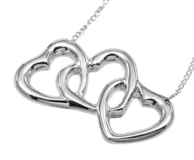 TIFFANY トリプルハート　ネックレス　シルバー925 Tiffany&Co. ティファニー トリプルハート ネックレス 925