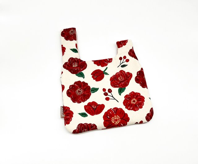 Camellia lucky pocket 2024 eco bag