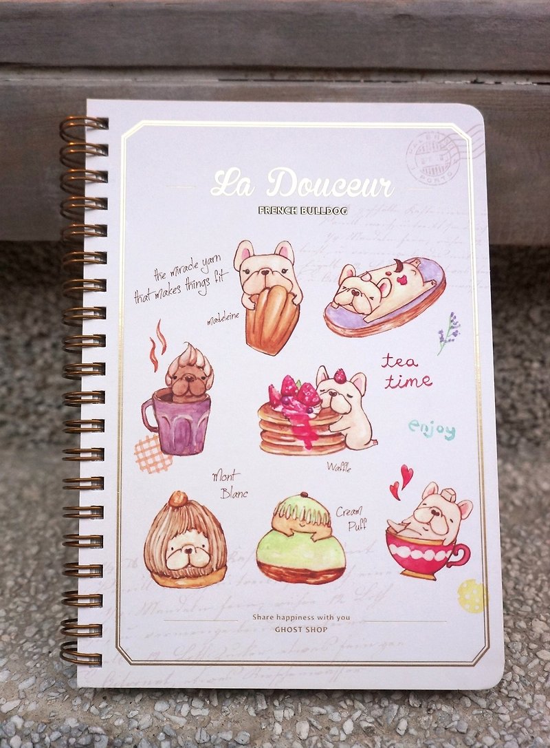 (sold out) dessert law bucket - double coil notebook - Notebooks & Journals - Paper Khaki